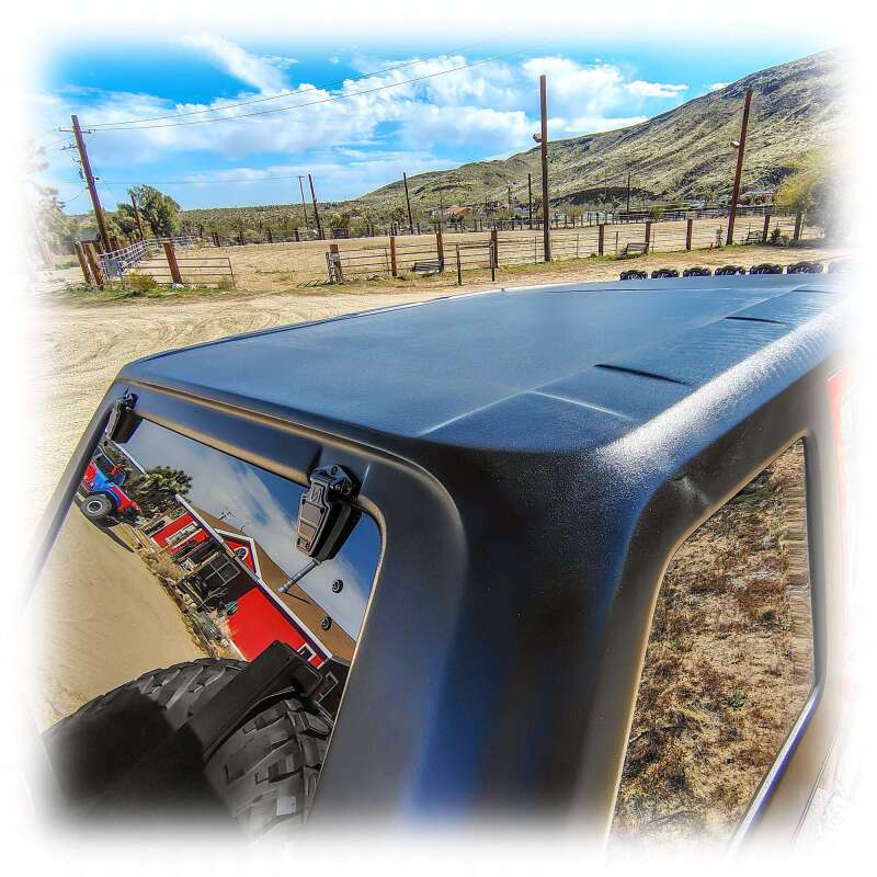 Turn Offroad 07-18 Jeep JK 2 Door Fastback Hardtop 4-Piece White