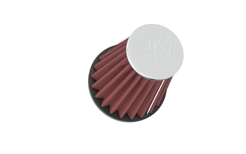 K&N Universal Chrome Filter 2.063in Flange ID x 3.5in Base OD x 2in Top OD x 4in H K&N Engineering