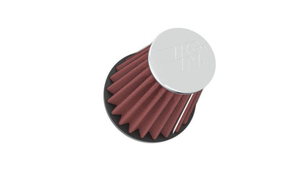 K&N Universal Chrome Filter 2.063in Flange ID x 3.5in Base OD x 2in Top OD x 4in H K&N Engineering