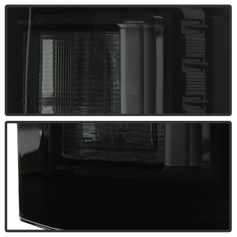 Spyder 18-19 Ford F-150 (w/o Blind Spot Sensor) LED Tail Lights - Blk Smk (ALT-YD-FF15018-LED-BSM) SPYDER