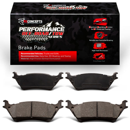 R1 12-20 Lincoln Mark Lt Rear Off-Road/Tow Brake Pads