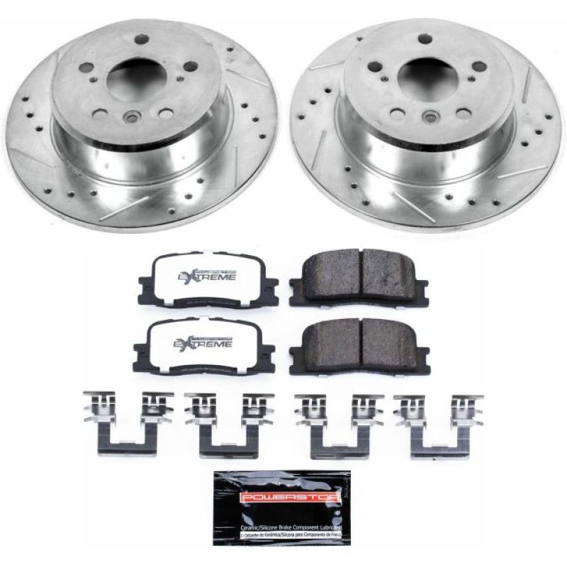 Power Stop 01-03 Toyota Highlander Rear Z36 Truck & Tow Brake Kit PowerStop