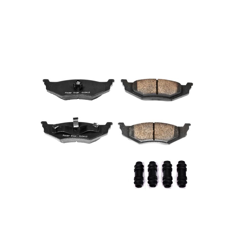 Power Stop 99-04 Chrysler 300M Rear Z17 Evolution Ceramic Brake Pads w/Hardware PowerStop