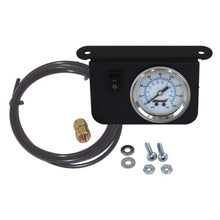 Load image into Gallery viewer, Kleinn Illuminated Single Needle 160 PSI Dash Panel Gauge w/ On/Off Switch