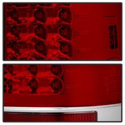 Spyder Ford Super Duty 08-15 Version 2 LED Tail Lights Red Clear ALT-YD-FS07-LED-G2-RC SPYDER