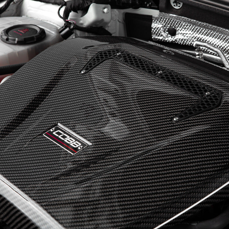 COBB Volkswagen GTI (MK7/MK7.5/MK8) / Golf R / Audi A3 & S3 (8V) Redline Carbon Fiber Engine Cover 4V2600