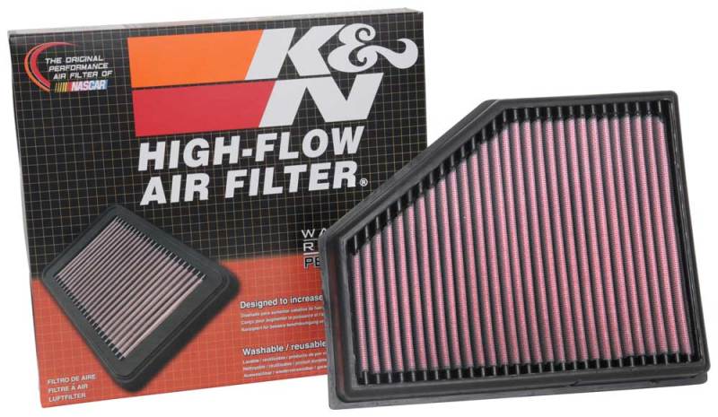 K&N 2019 BMW X5 M50D L6-3.0L DSL Turbo Replacement Air Filter K&N Engineering