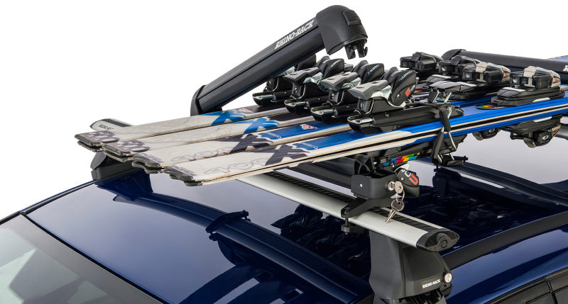 Rhino-Rack Universal Ski/Snowboard Carrier - Fits 4 Pairs of Skis or 2 Snowboards - 574