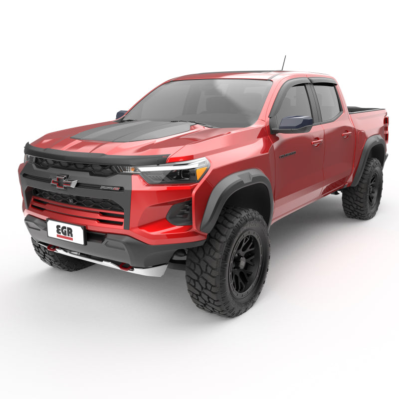 EGR 4pc Matte Finish Tape-on Window Visors for Colorado|Canyon