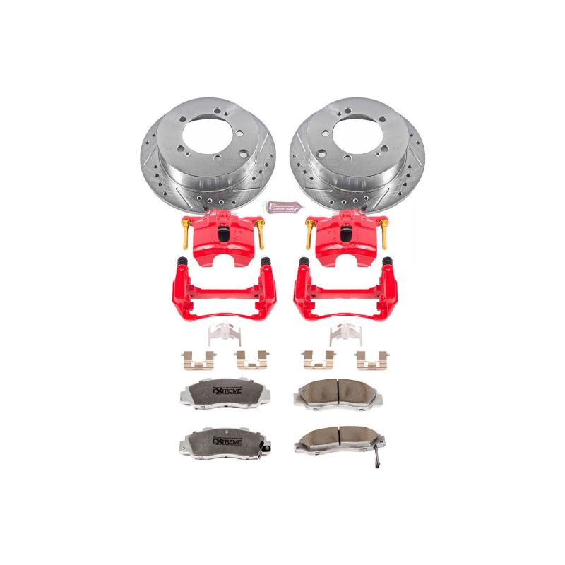 Power Stop 98-99 Acura CL Front Z26 Street Warrior Brake Kit w/Calipers PowerStop