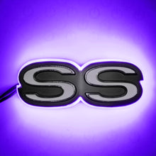 Load image into Gallery viewer, Oracle Chevrolet Camaro SS Illuminated Emblem - UV/Purple SEE WARRANTY