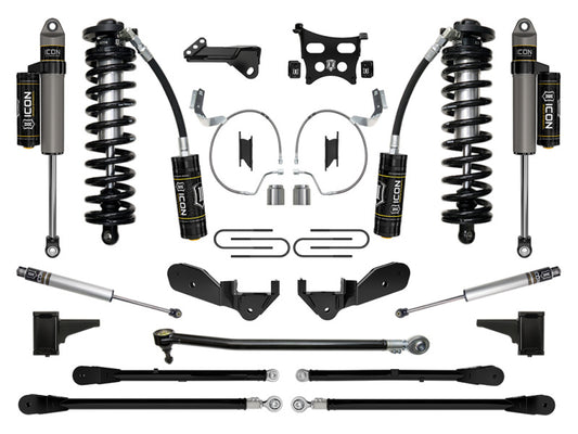 ICON 2023 Ford F250/F350 4-5.5in Stage 6 Coilover Conversion System