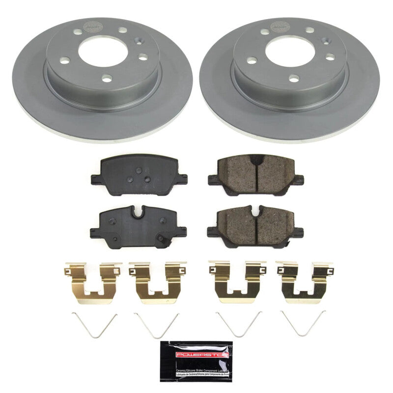 Power Stop 20-22 Buick Encore GX Rear Z17 Coated Brake Kit PowerStop