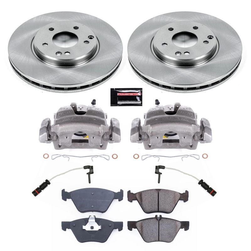 Power Stop 98-02 Mercedes-Benz CLK320 Front Autospecialty Brake Kit w/Calipers PowerStop
