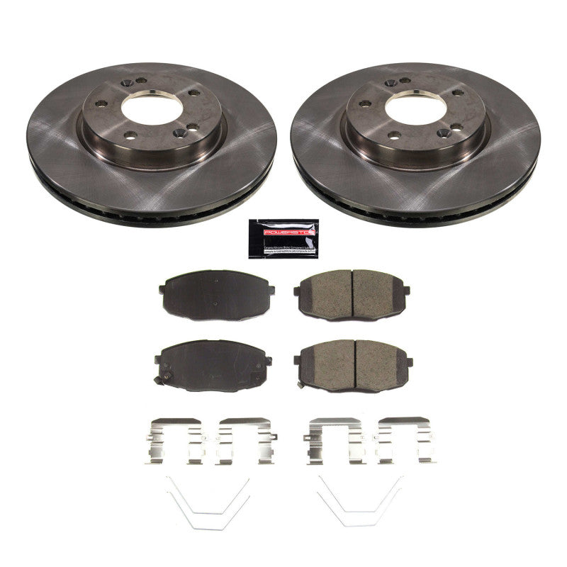 Power Stop 19-22 Kia Forte Front Autospecialty Brake Kit PowerStop