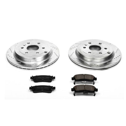 Power Stop 08-17 Buick Enclave Rear Z23 Evolution Sport Brake Kit PowerStop