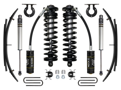 ICON 17-23 Ford F250/F350 2.5-3in Stage 1 Coilover Conversion System w/ Expansion Packs