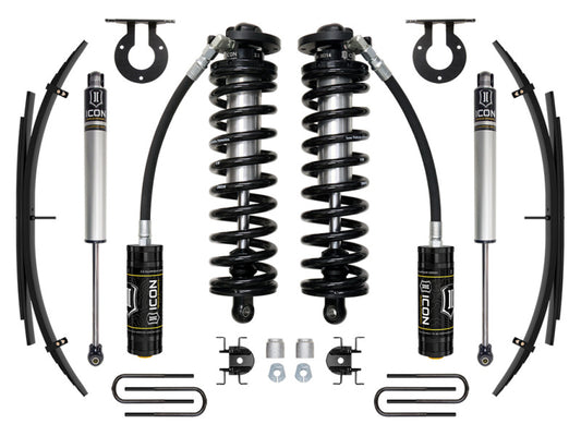 ICON 17-23 Ford F250/F350 2.5-3in Stage 1 Coilover Conversion System w/ Expansion Packs