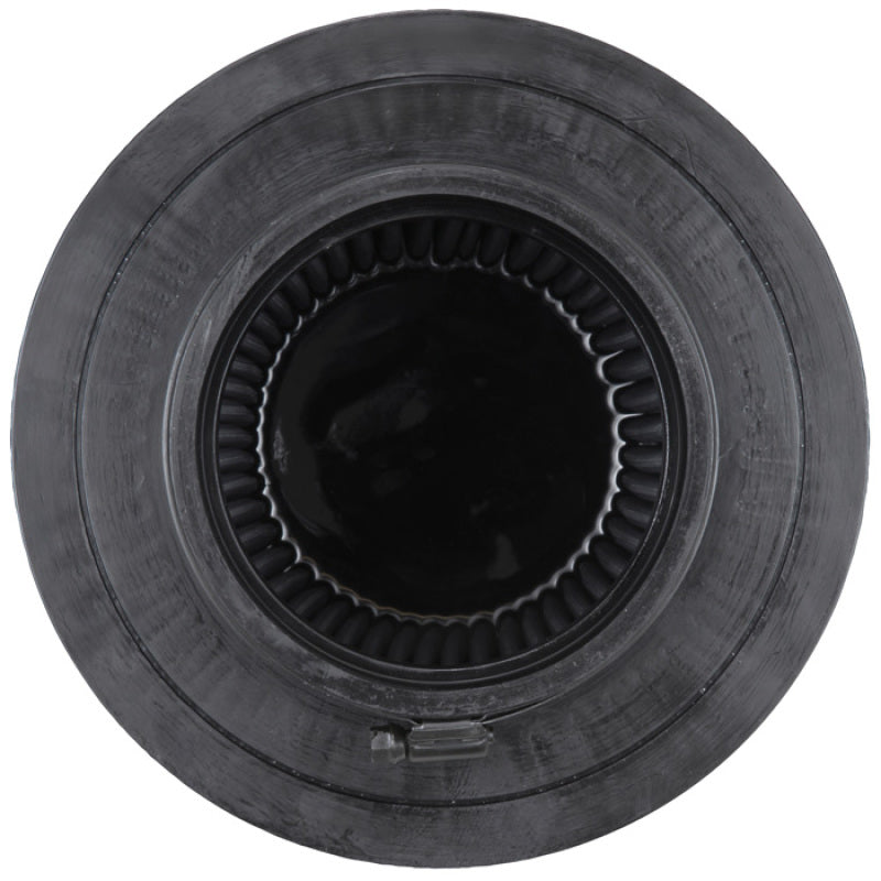 K&N Universal Rubber Filter-Round Tapered 4.5in Flange ID x 8in Base OD x 6.625in Top OD x 8in H K&N Engineering