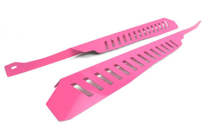 Perrin 08-14 Subaru WRX/STI Fender Shroud Set - Hyper Pink Perrin Performance