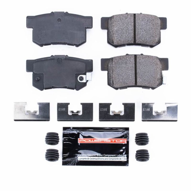 Power Stop 01-03 Acura CL Rear Z23 Evolution Sport Brake Pads w/Hardware PowerStop