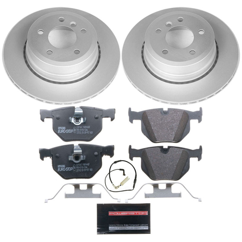 Power Stop 06-07 BMW 525xi Rear Euro-Stop Brake Kit