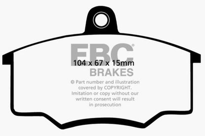 EBC GreenStuff Front Brake Pads - DP2310/2 EBC