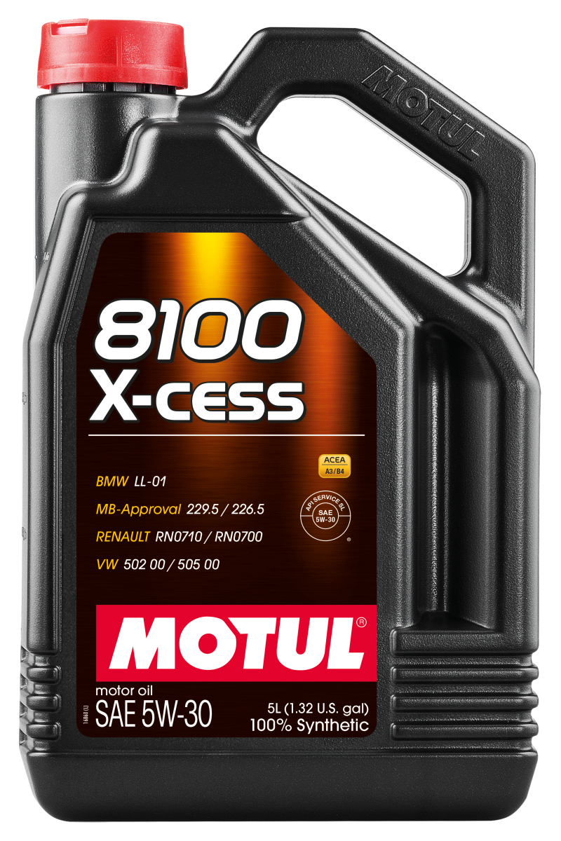 Motul Synthetic Engine Oil 8100 5W30 X-CESS 5L Motul