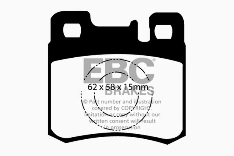 EBC Ultimax2 Rear Brake Pads - UD495 EBC