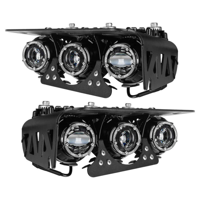 Oracle Lighting 21-24 Ford Bronco Off Road Laser and LED Fog Light Kit for Steel Bumper