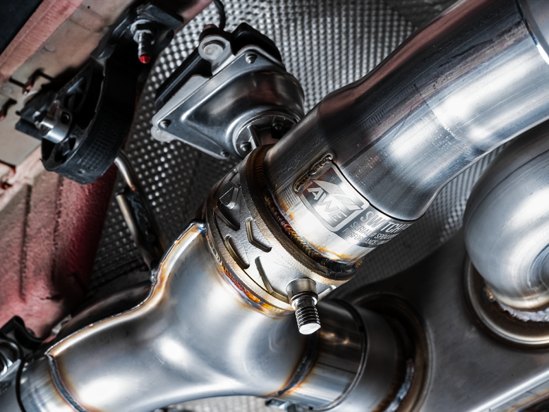 AWE Tuning BMW F8X M3/M4 Track Edition Catback Exhaust - Diamond Black Tips AWE Tuning