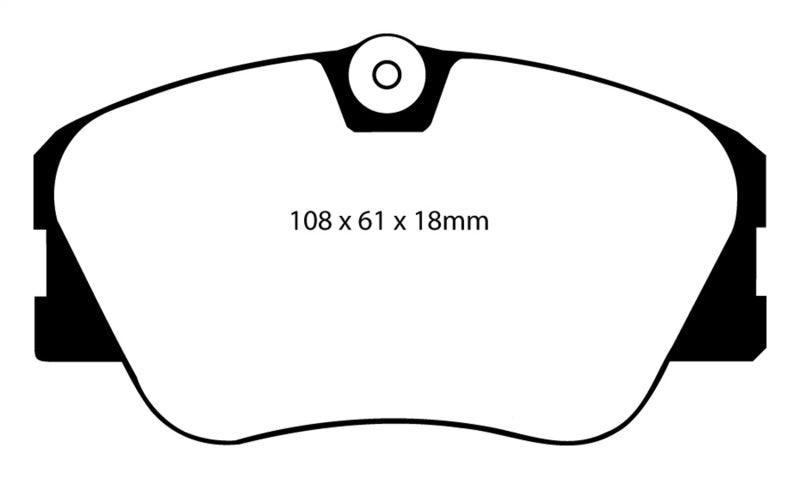 EBC RedStuff Front Brake Pads - DP3577C EBC