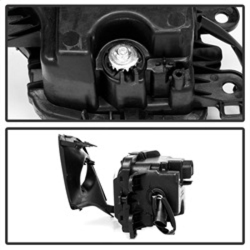 Spyder Lexus IS F-Sport Models Only 14-16 OEM LED Fog Lights w/Switch - Clear FL-LIS250-FS-C SPYDER