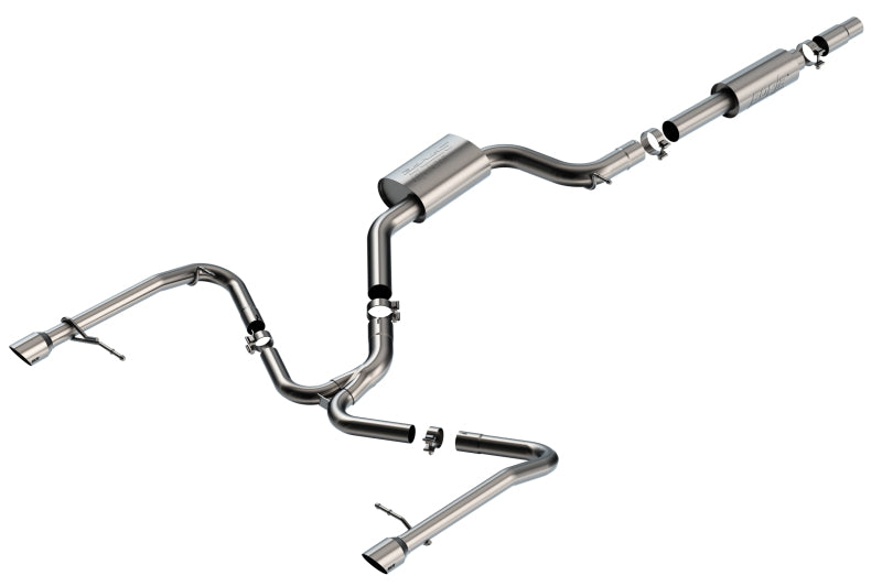 Borla 19-21 VW GLI 2.0L S-Type 3.5in x 5.5in Tip Cat-Back Exhaust Borla