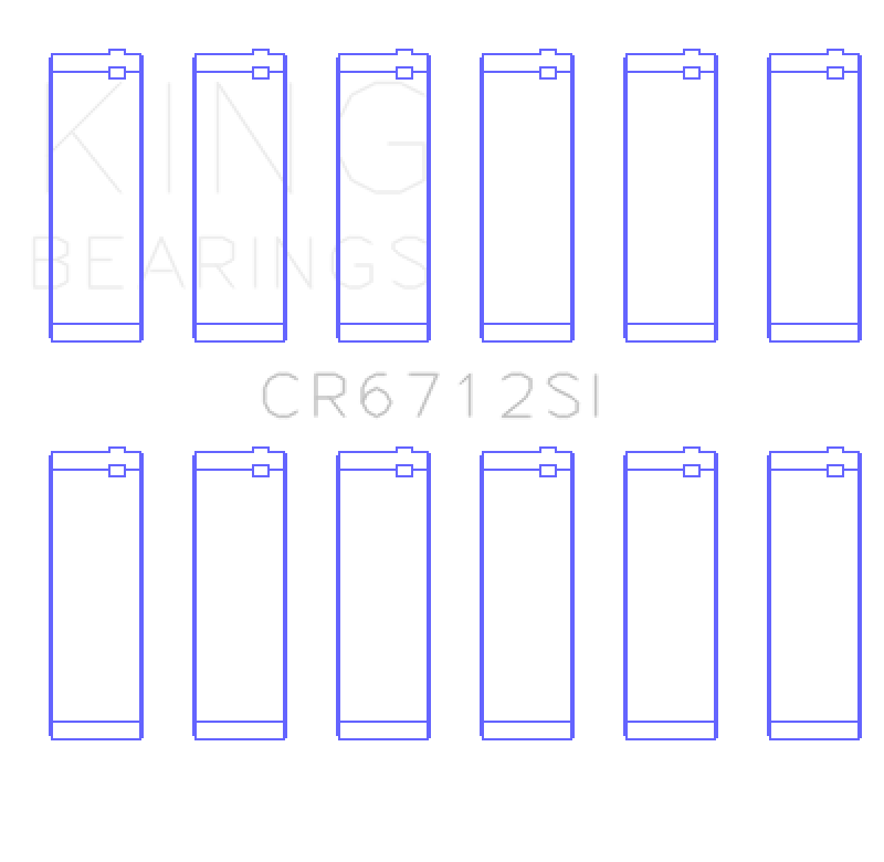 King Engine Bearings Ford Bearings Set