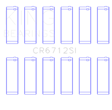 Load image into Gallery viewer, King Engine Bearings Ford V6 Triton/Ohv (Size +1.0mm) Connecting Rod Bearing Set