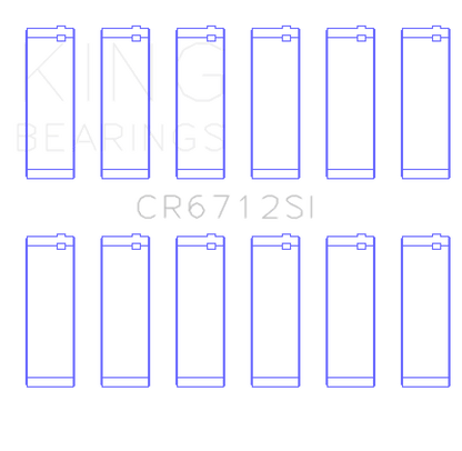 King Engine Bearings Ford V6 Triton/Ohv (Size +0.75mm) Connecting Rod Bearing Set King Engine Bearings