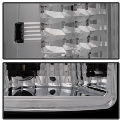 Spyder GMC Sierra 07-13 (Not fit 3500 Dually 4 Rear Wheels)LED Tail Lights Chrome ALT-YD-GS07-LED-C SPYDER