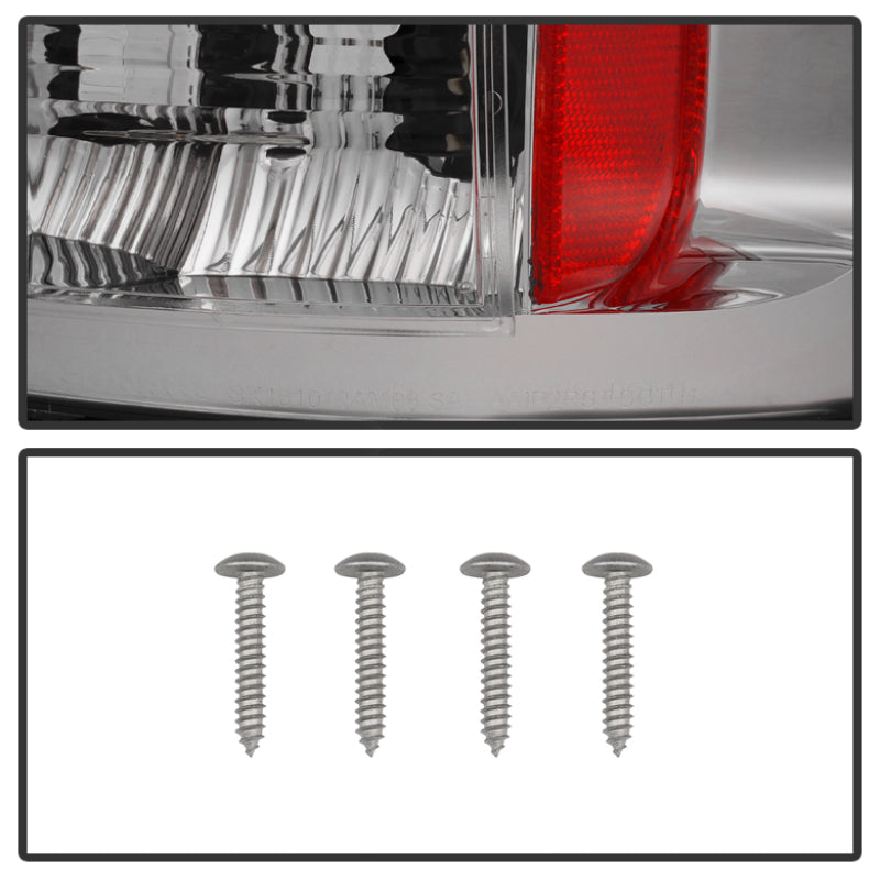 Spyder Dodge Ram 02-06 1500/Ram 2500/3500 03-06 LED Tail Light Chrome ALT-YD-DRAM02-LED-C SPYDER