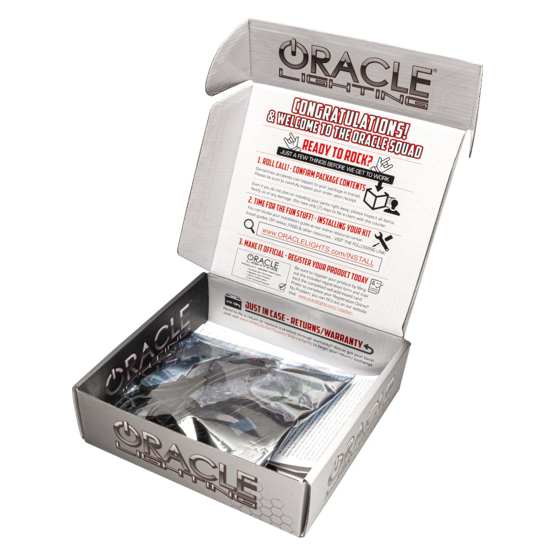 Oracle Dodge Avenger 07-14 LED Waterproof Fog Halo Kit - ColorSHIFT