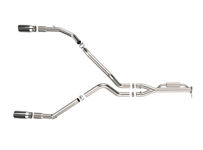 afe Vulcan Series Cat-Back Exhaust System Ford F-150 Raptor 21-24 V6-3.5L (tt)