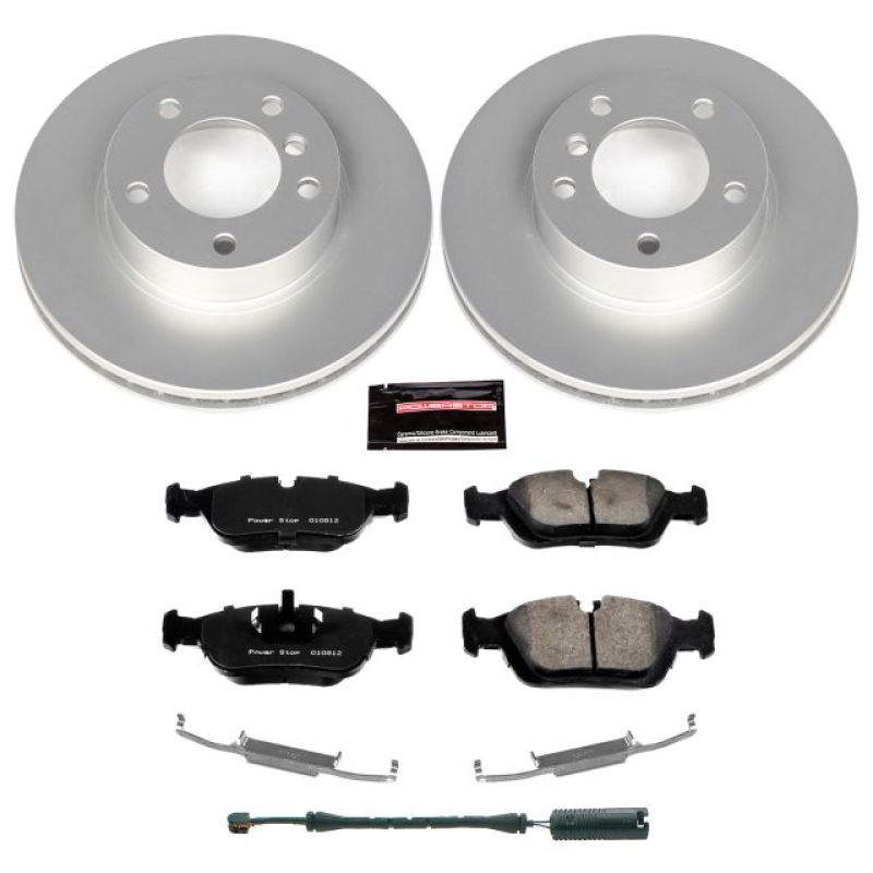 Power Stop 92-98 BMW 318i Front Z23 Evolution Sport Coated Brake Kit PowerStop