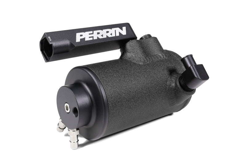 Perrin 22-23 Subaru WRX Air Oil Separator - Black Perrin Performance