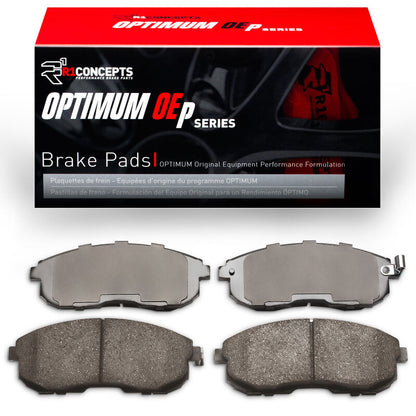 R1 1989-06 Nissan Sentra Front Optimum OE Brake Pads
