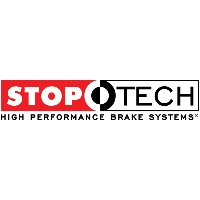 StopTech 09-15 Cadillac CTS Rear Left Drilled AeroRotors No Coating Stoptech