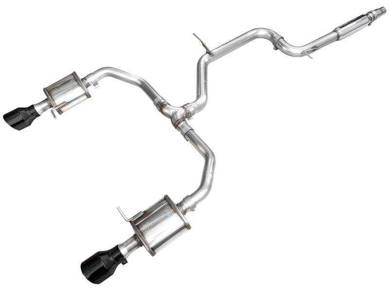 AWE 22-25 Volkswagen Jetta GLI Touring Edition Exhaust - Diamond Black Tips