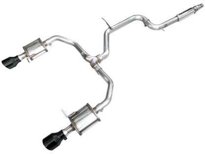 AWE 22-25 Volkswagen Jetta GLI Touring Edition Exhaust - Diamond Black Tips