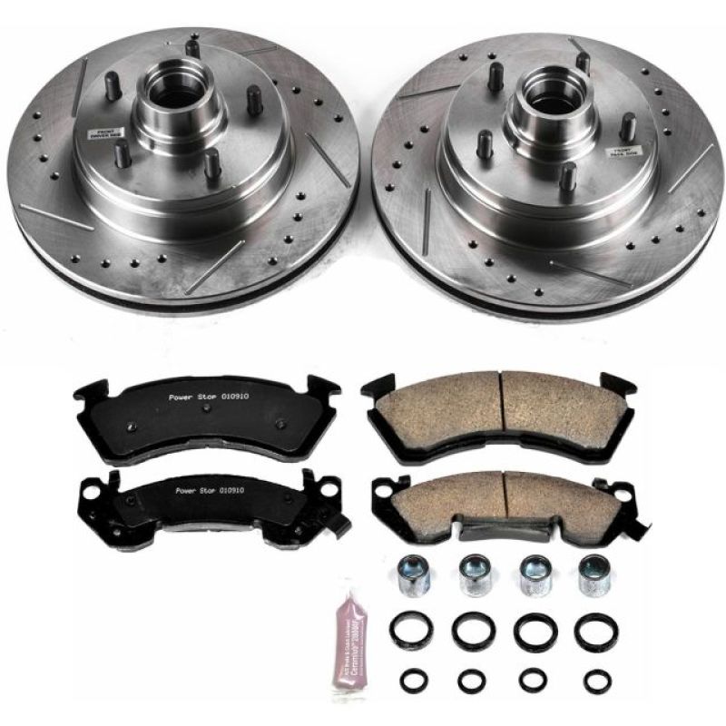 Power Stop 91-93 Chevrolet Caprice Front Z23 Evolution Sport Brake Kit PowerStop
