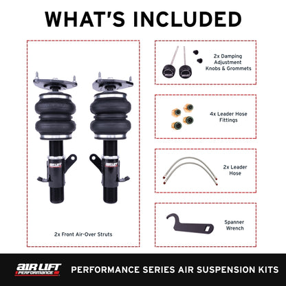 Air Lift Performance 12-25 Subaru BRZ / 12-20 Toyota GT86 Front Air Suspension Kit