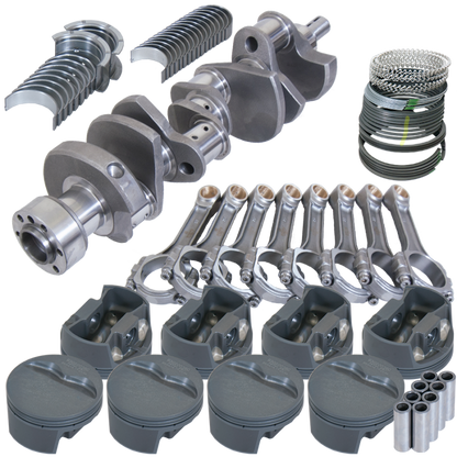 Eagle Chevy LT1350 1Pc 3.480in Crank 6.000in I-Beam Rods -5cc 4.000in Pistons Rotating Assembly